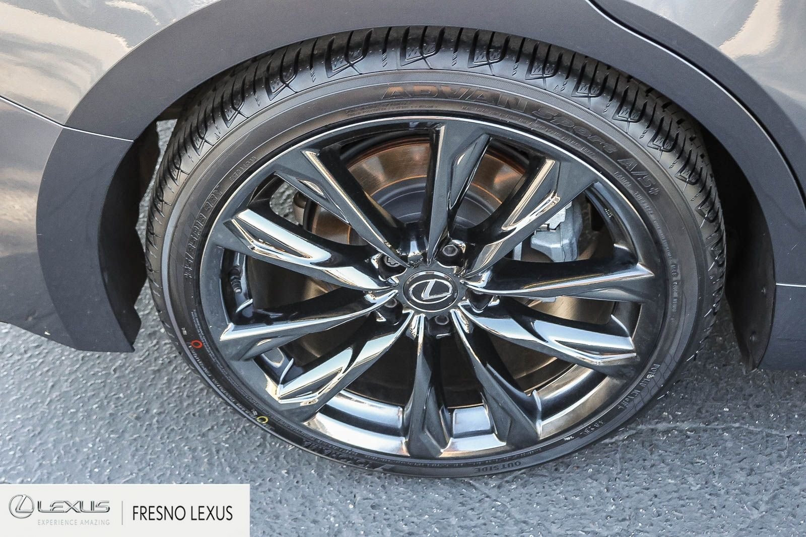 Certified Used 2023 CLOUDBURST GRAY Lexus 350 F SPORT image 8