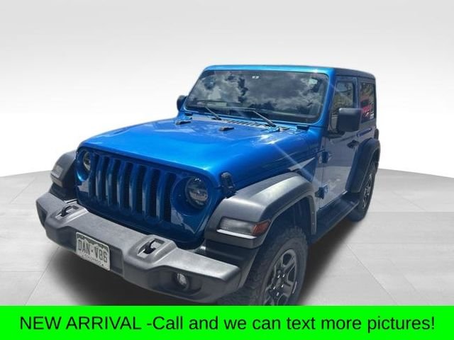 Used 2021 Blue Jeep Sport image 1