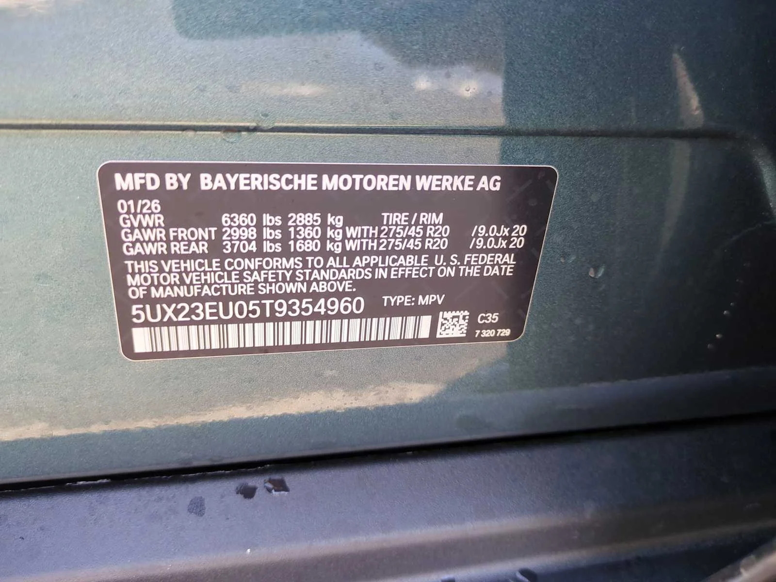 New 2026 Blue Ridge Mountain Metallic BMW xDrive40i image 38