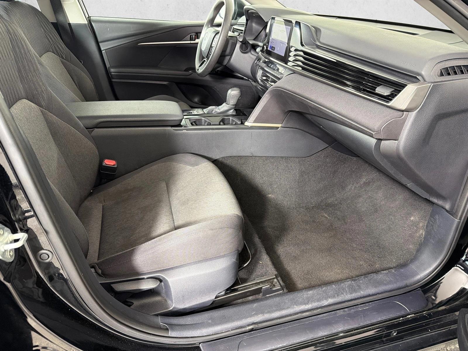 Used 2025 Midnight Black Metallic Toyota LE image 13