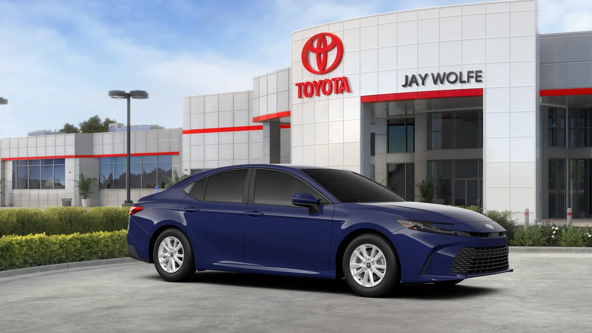New 2026 Reservoir Blue Toyota LE image 28