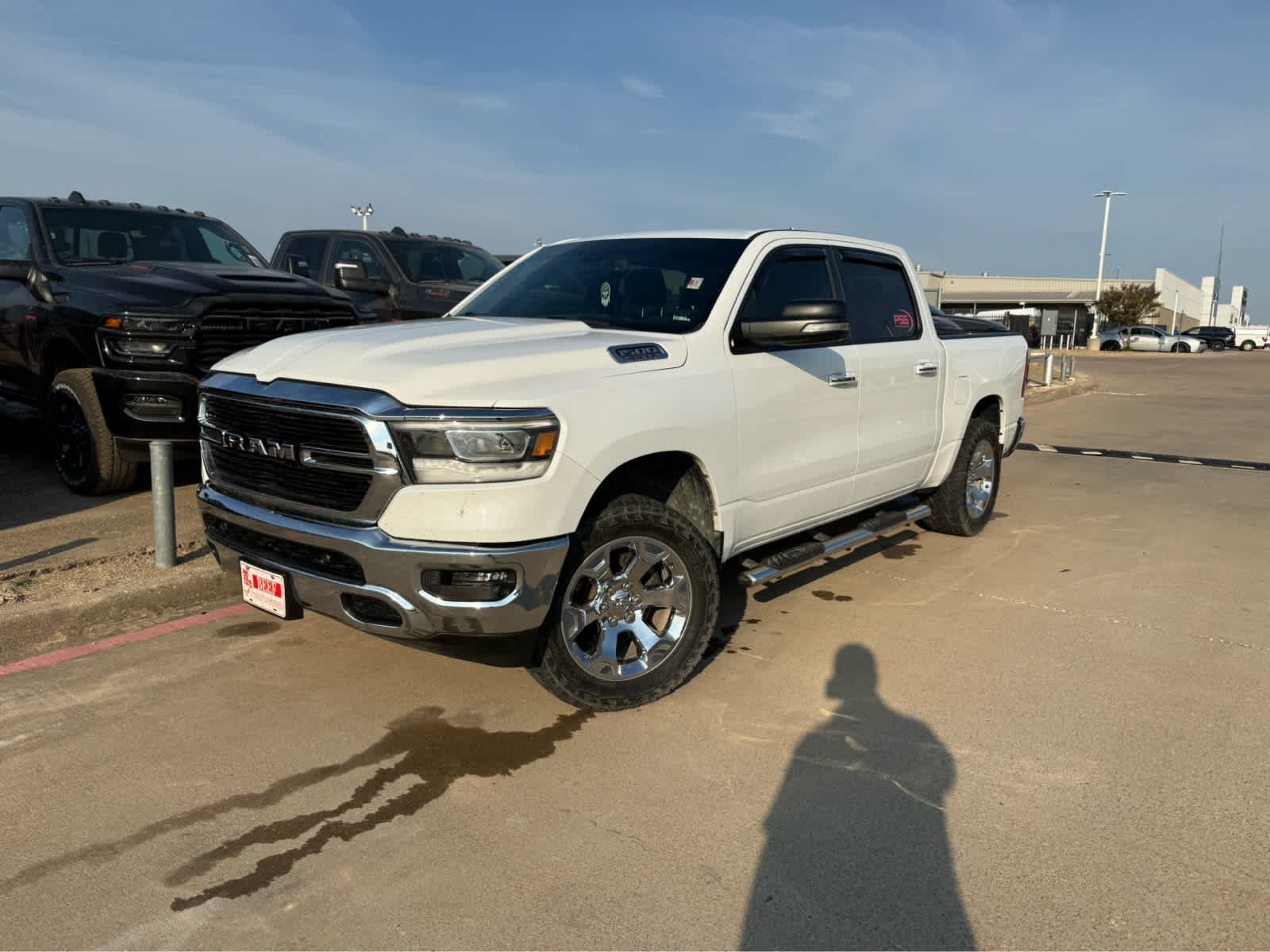 Used 2019 Bright White Clearcoat Ram Big Horn/Lone Star image 2