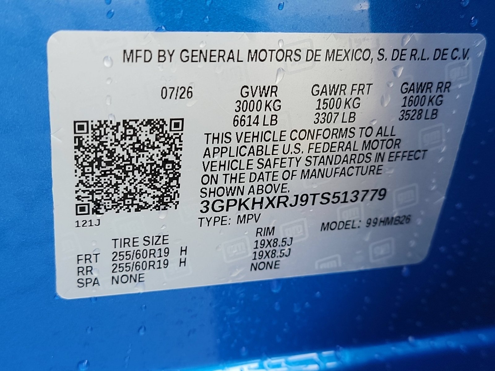 New 2026 Pacific Blue Metallic Honda Touring image 33
