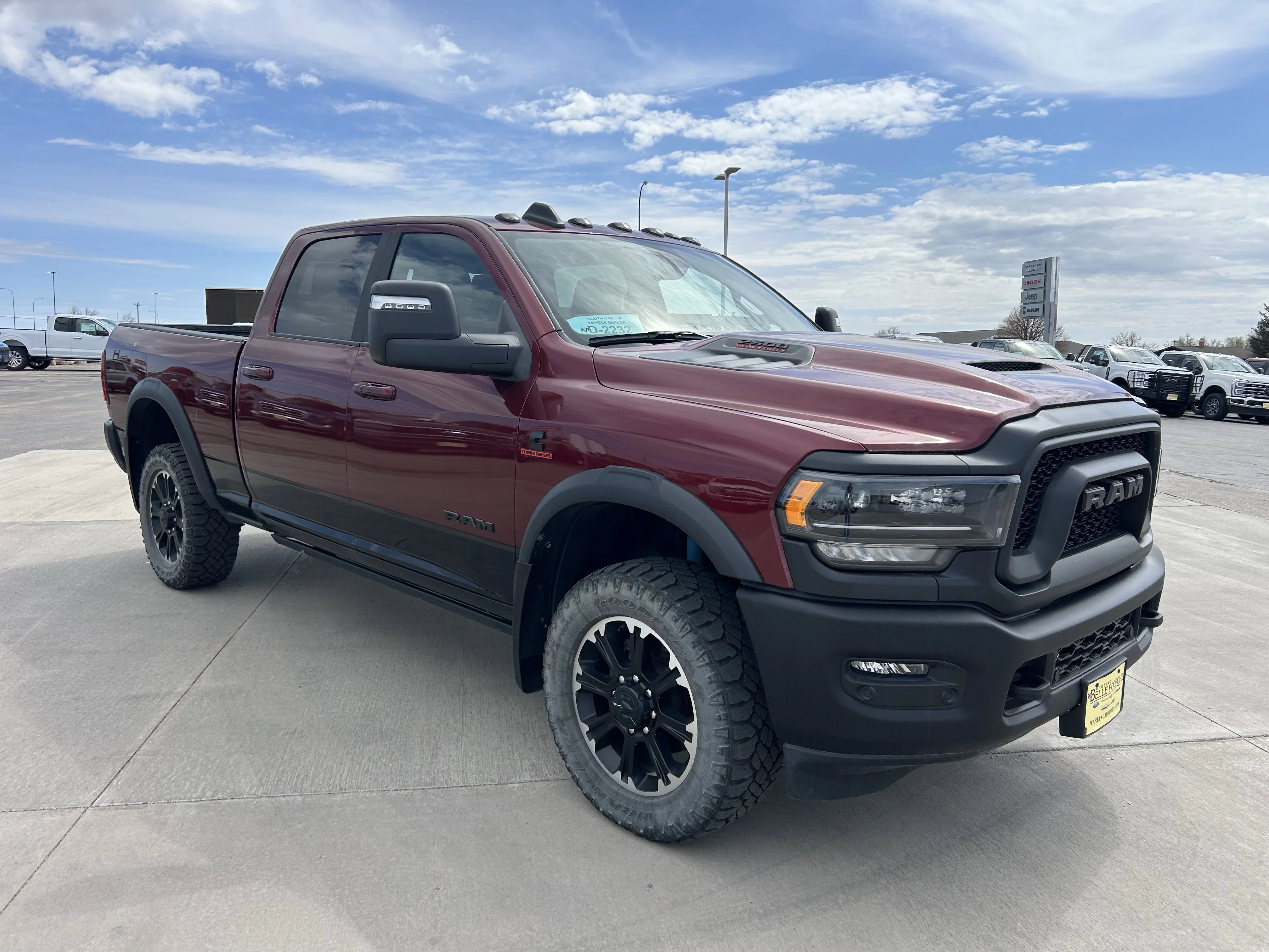 Used 2024 Delmonico Red Pearlcoat Ram Rebel image 3