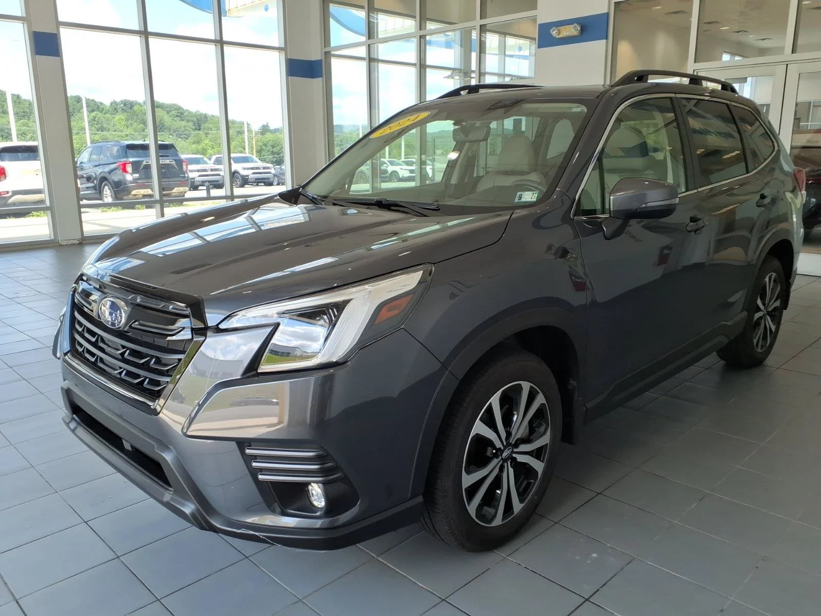 Used 2024 Magnetite Gray Metallic Subaru Limited image 8