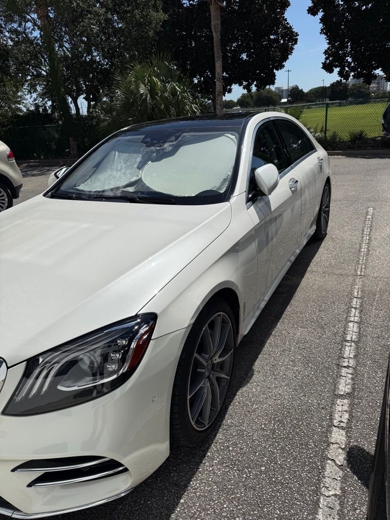 Used 2020 White Mercedes-Benz S 560 image 3