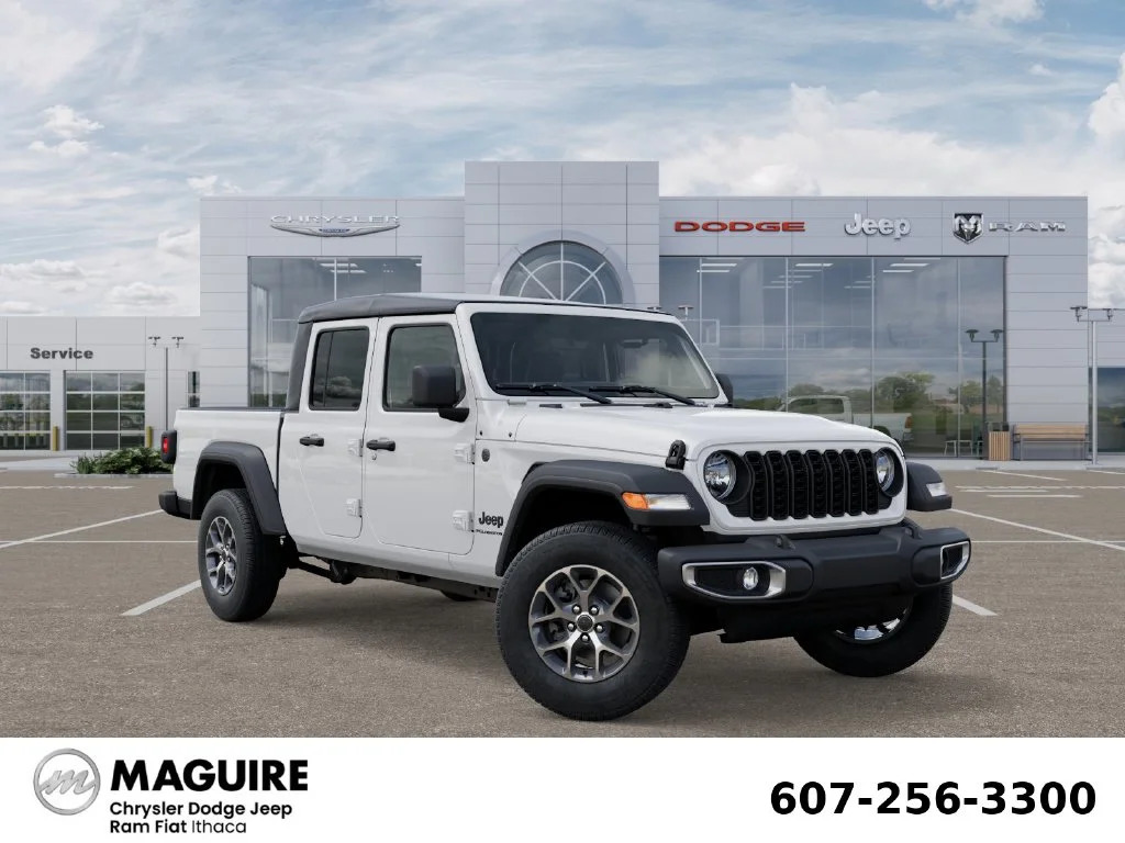 New 2027 Bright White Clearcoat Jeep Sport S image 5