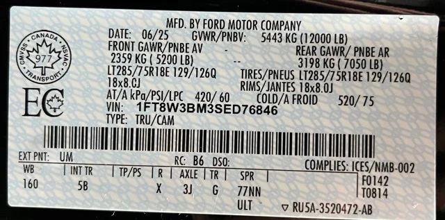 Used 2025 Black Ford Lariat image 60