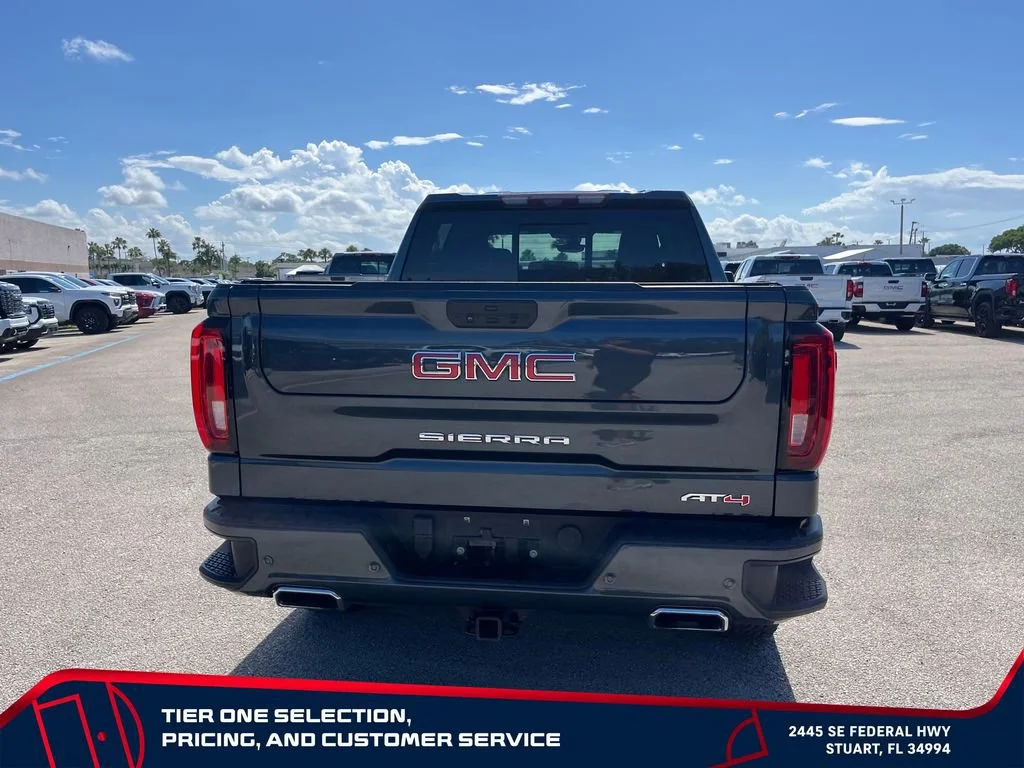 Used 2021 DARK SKY METALLIC GMC AT4 image 6