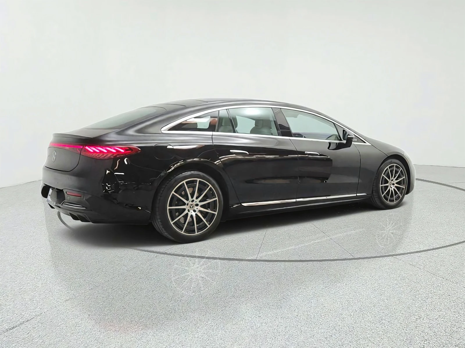 Certified Used 2023 Obsidian Black Metallic Mercedes-Benz EQS 450+ Sedan image 5