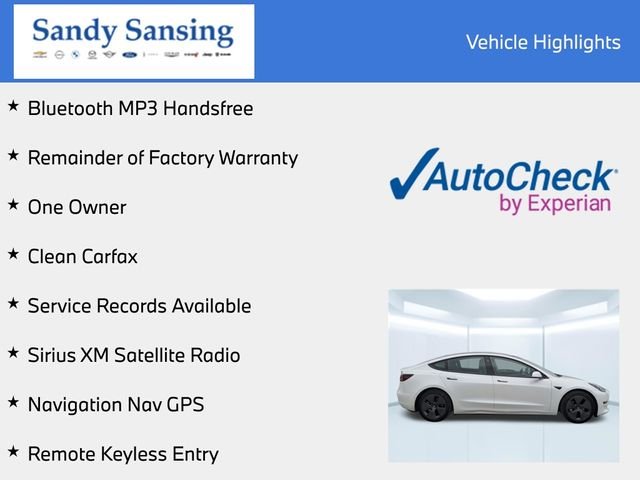 Used 2022 White Tesla Long Range image 7
