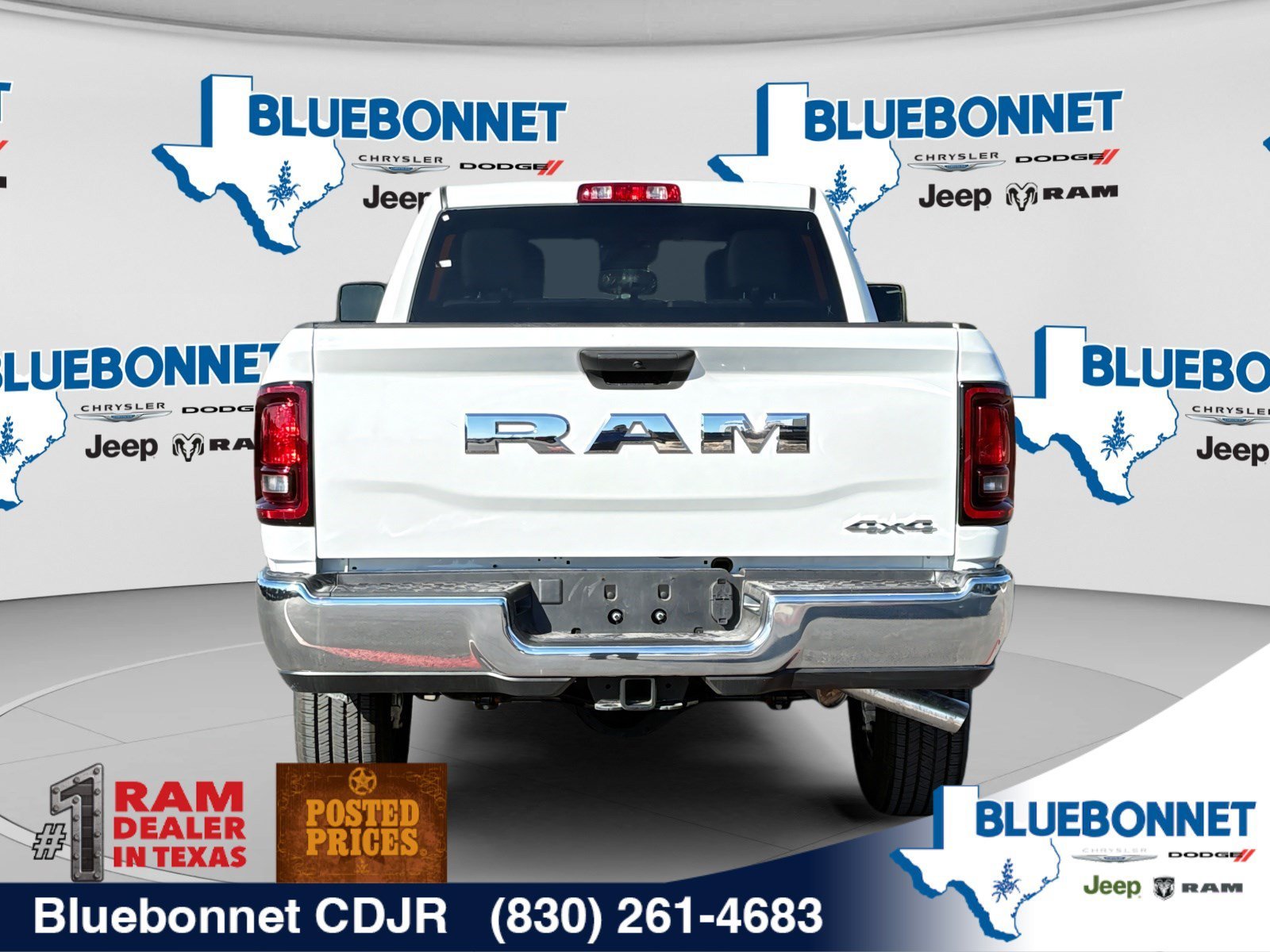New 2027 Bright White Clear-Coat Exterior Paint RAM Tradesman image 6