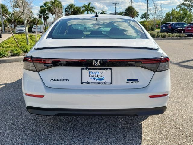 New 2026 Platinum White Pearl Honda Sport image 6