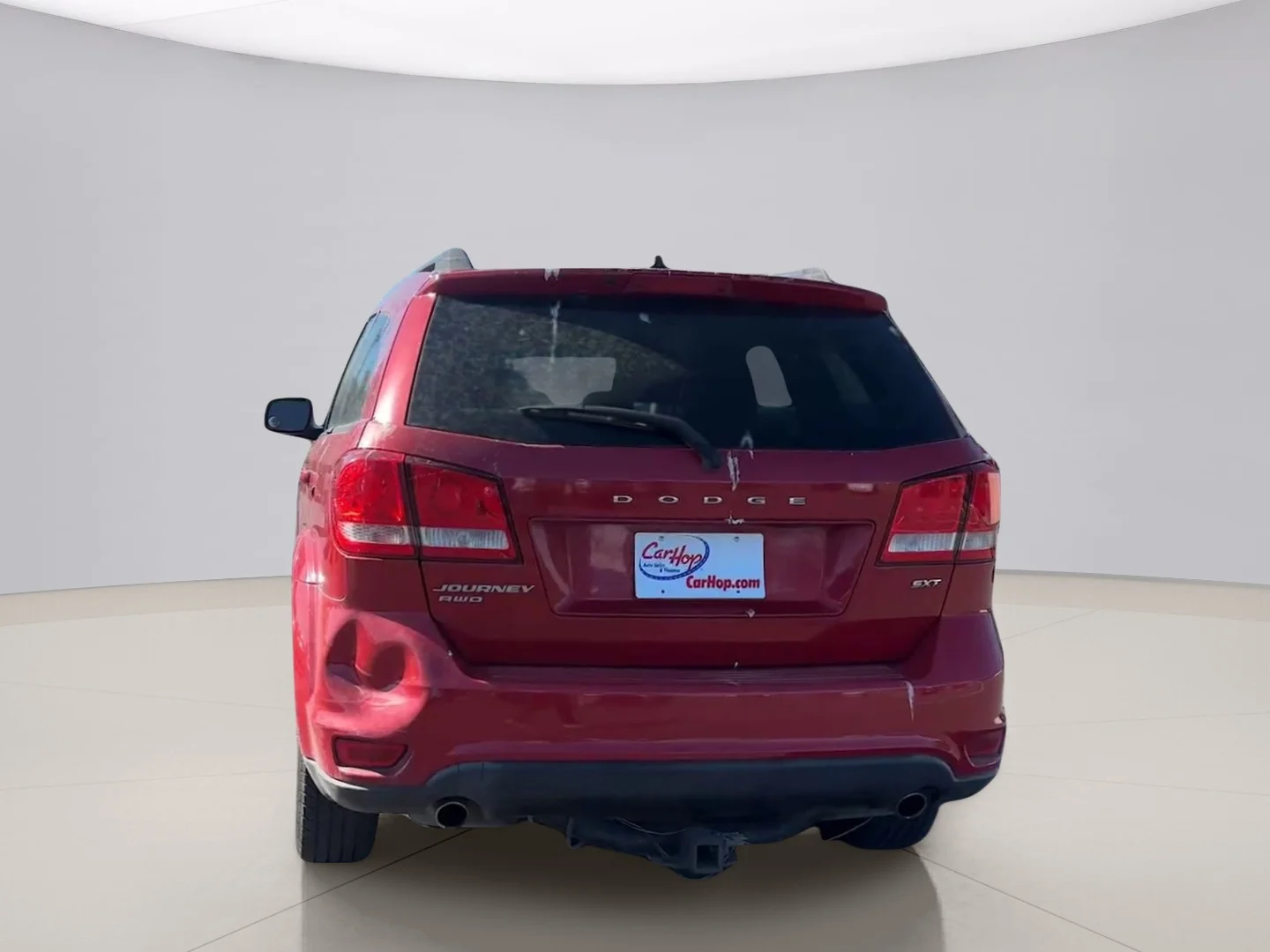 Used 2014 Red Dodge SXT AWD image 4