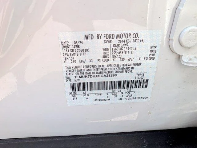 Used 2025 White Ford Active image 31