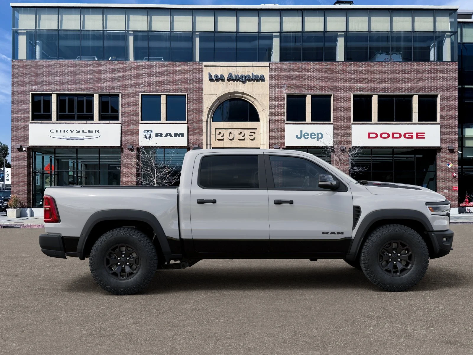 New 2026 Bright White Clear-Coat Exterior Paint RAM RHO image 47