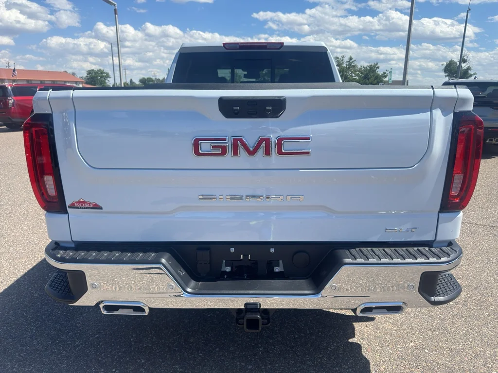 New 2026 Glacier White Tricoat GMC SLT image 7