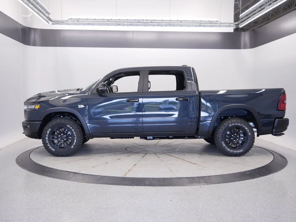 New 2026 Forged Blue Metallic Exterior Paint Ram Rebel image 2