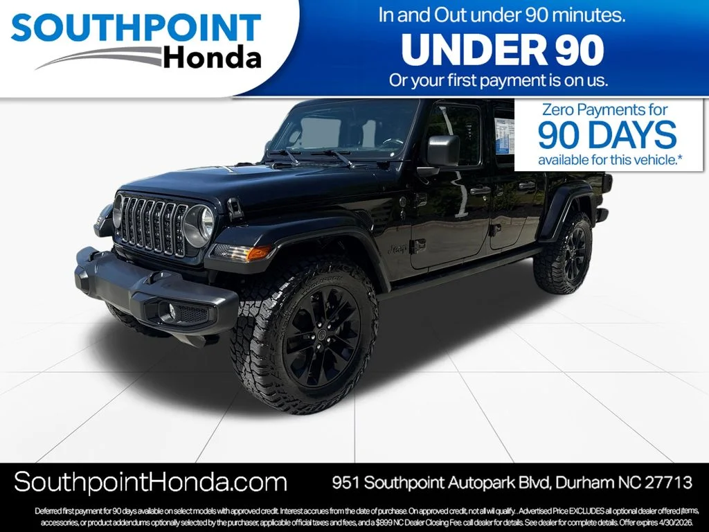 Used 2025 Black Clearcoat Jeep Nighthawk image 3