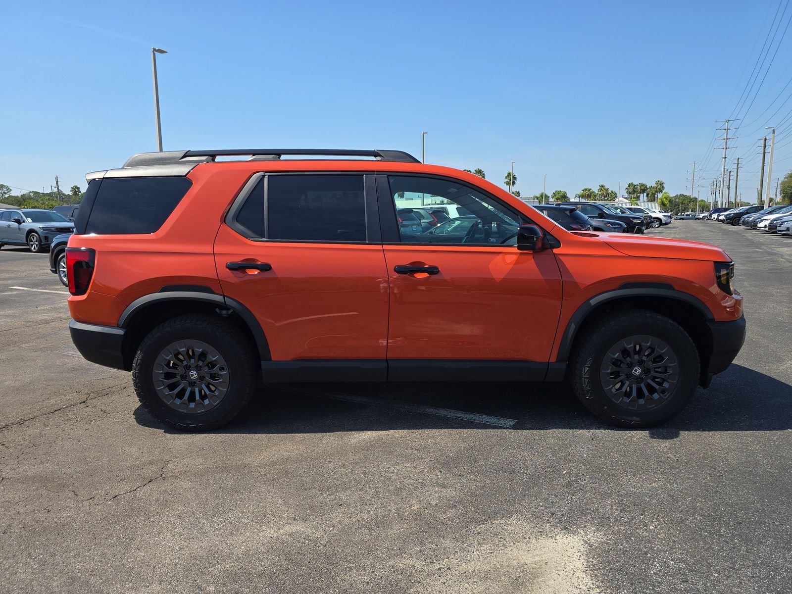 New 2026 Sunset Orange Honda TrailSport image 3