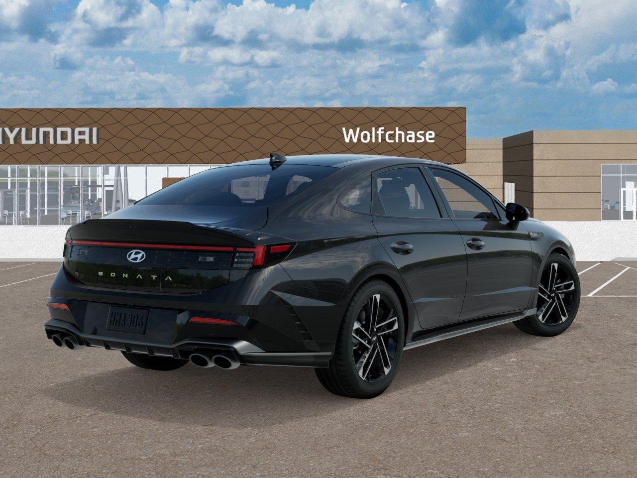 New 2026 Abyss Black Hyundai N Line image 4