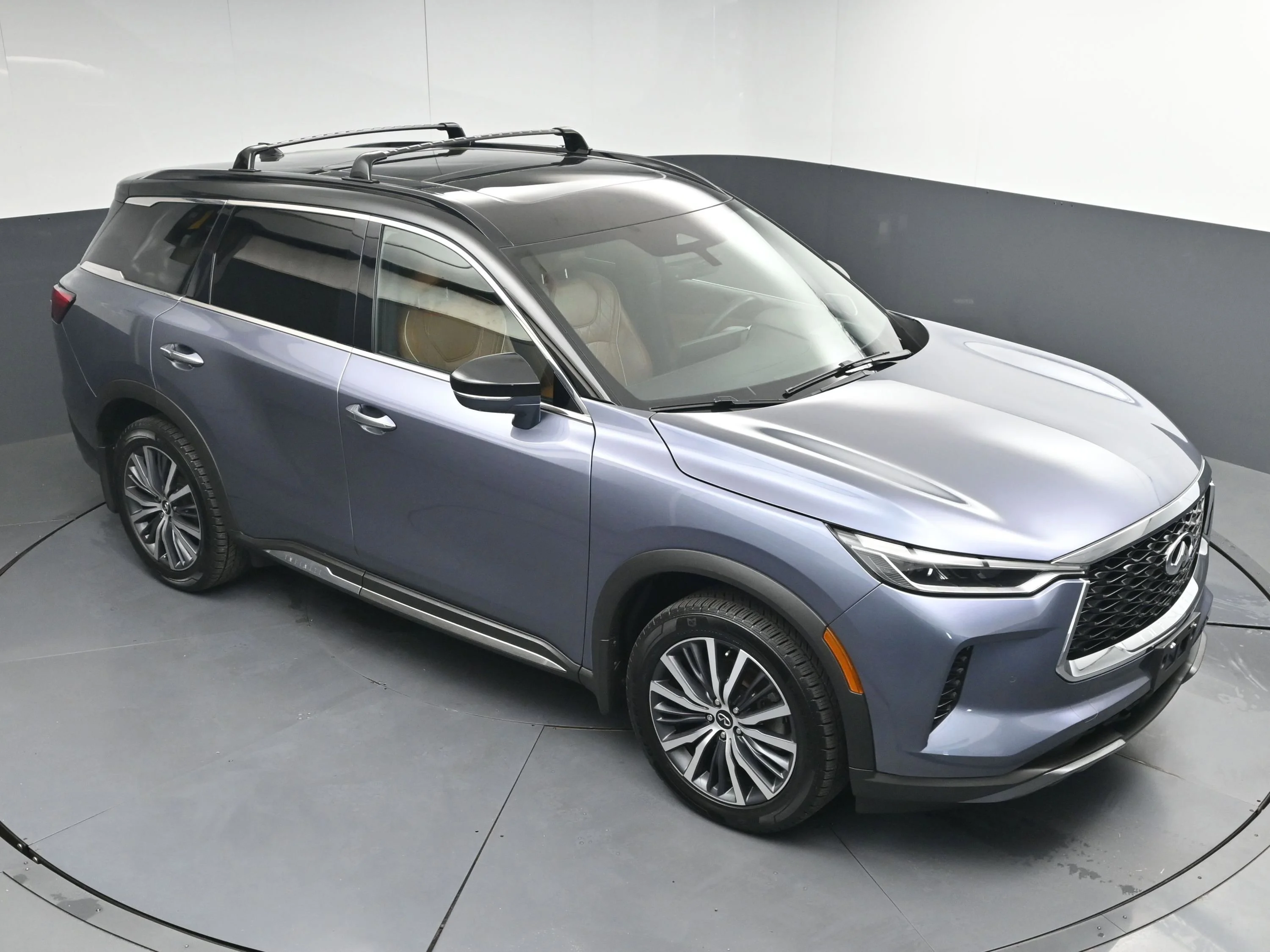 Used 2023 Moonbow Blue/Black Obsidian INFINITI AUTOGRAPH image 35