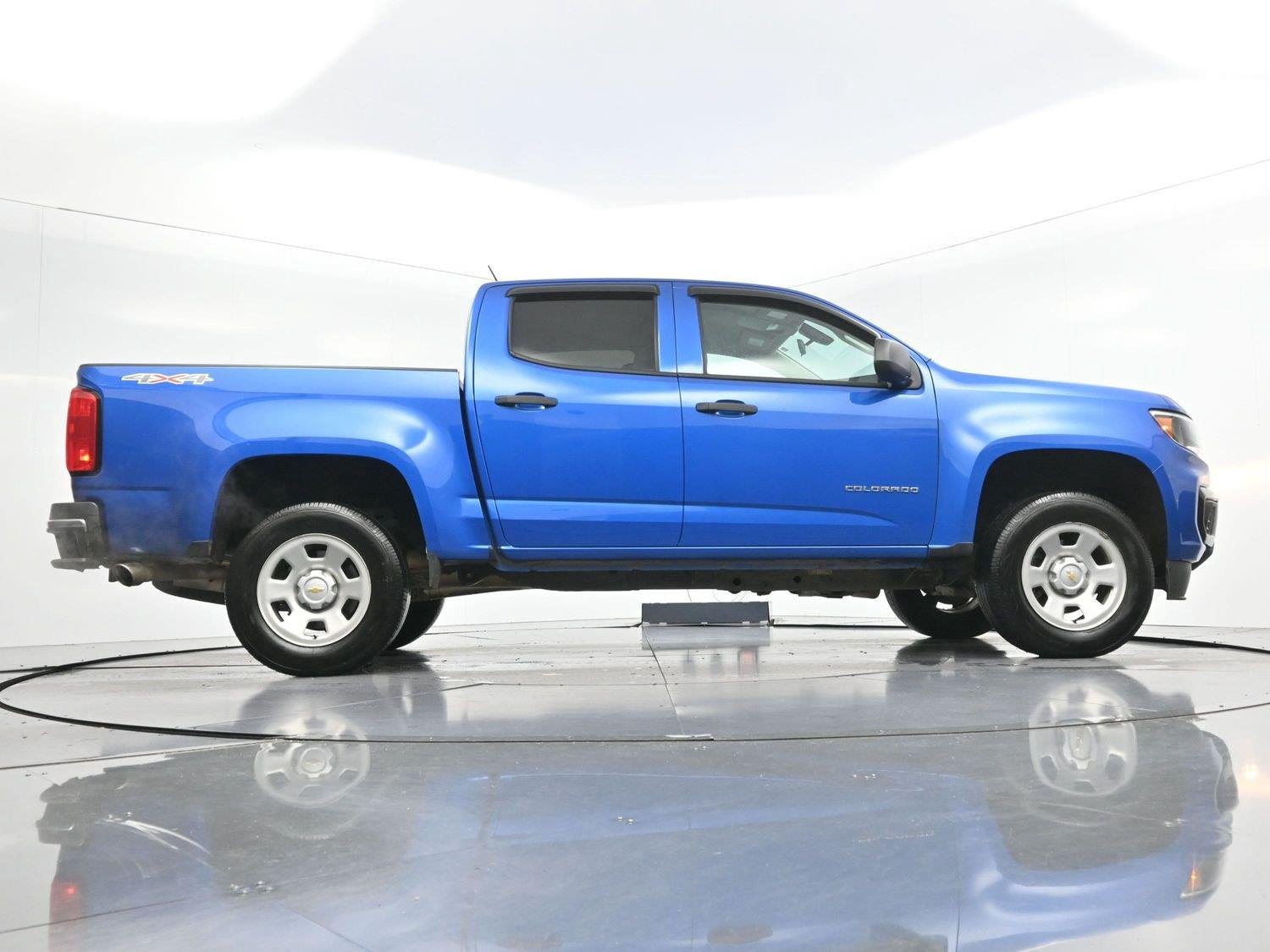 Used 2022 BRIGHT BLUE METALLIC Chevrolet 4WD Work Truck image 45
