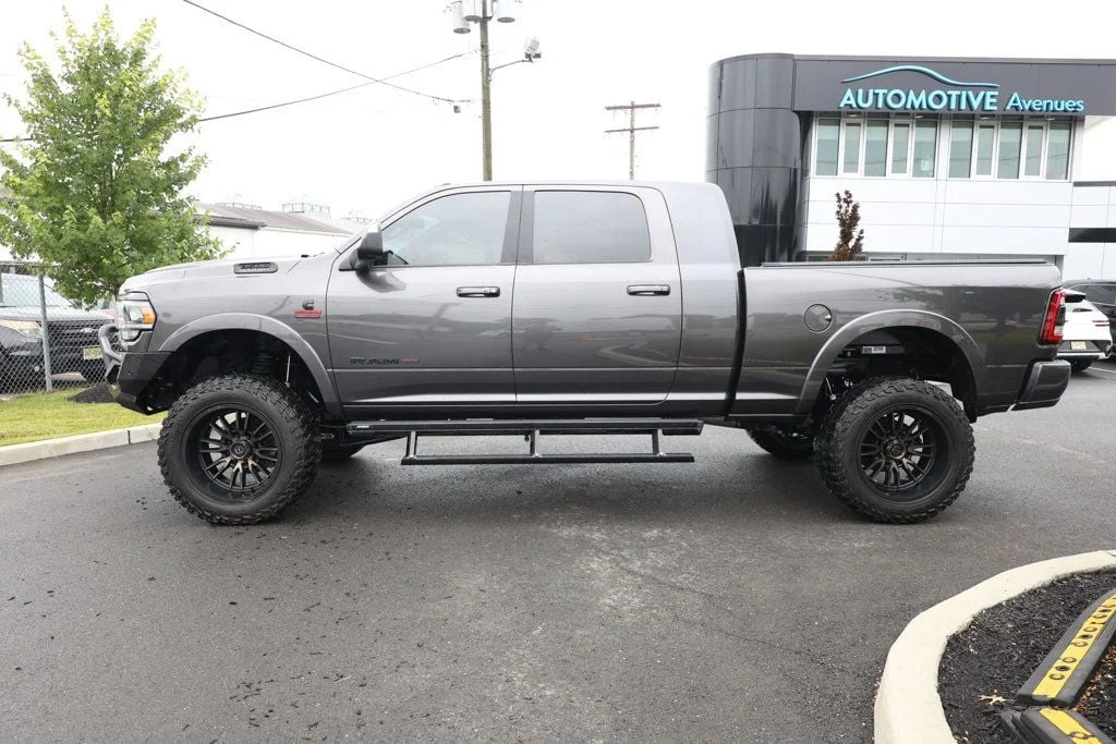 Used 2022 Granite Crystal Metallic Clearcoat Ram Laramie 4x4 Mega Cab 6