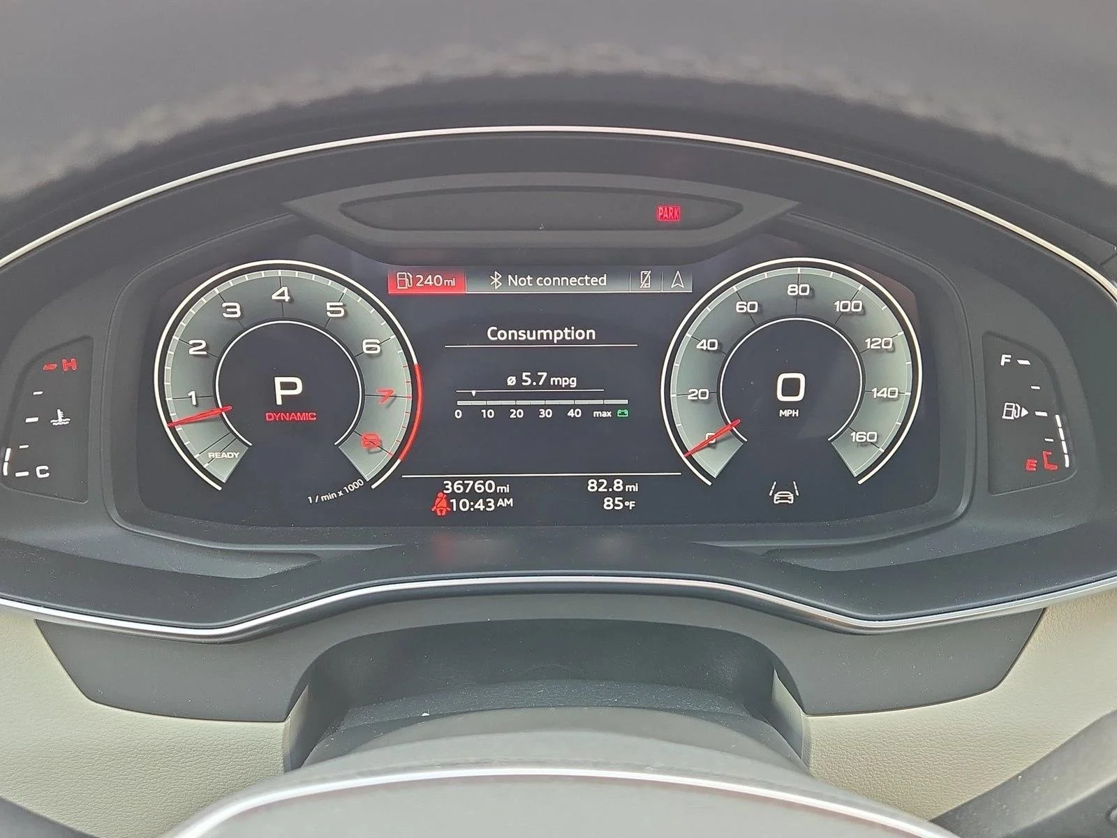 Used 2023 Mythos Black Metallic Audi Premium image 10