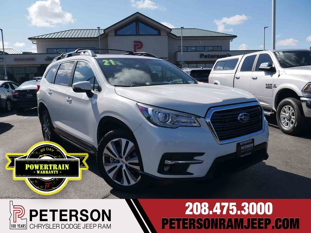 Used 2021 White Subaru Limited image 1