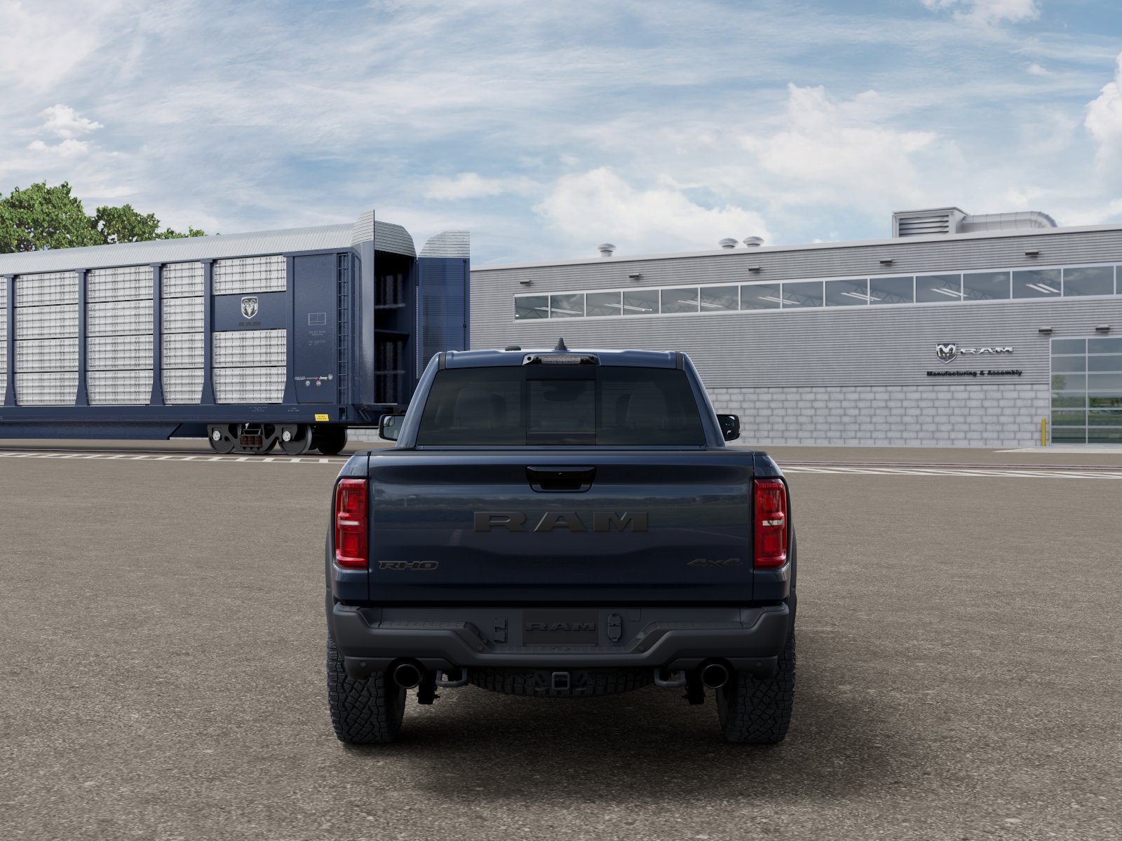 New 2026 Forged Blue Metallic Exterior Paint RAM RHO image 7