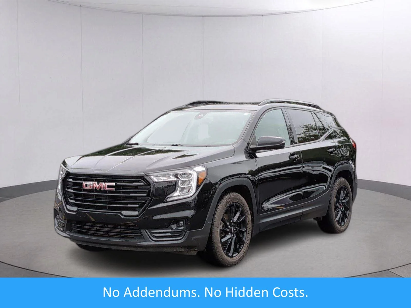 Used 2023 Ebony Twilight Metallic GMC SLT image 1