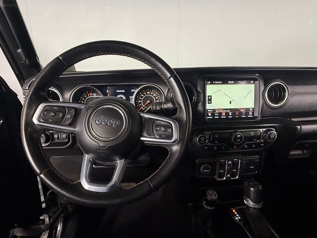Used 2021 Black Jeep Unlimited Sahara High Altitude image 13