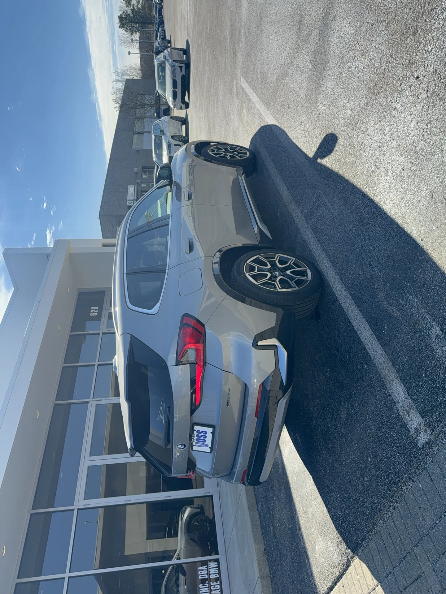 New 2026 Space Silver Metallic BMW xDrive28i image 3