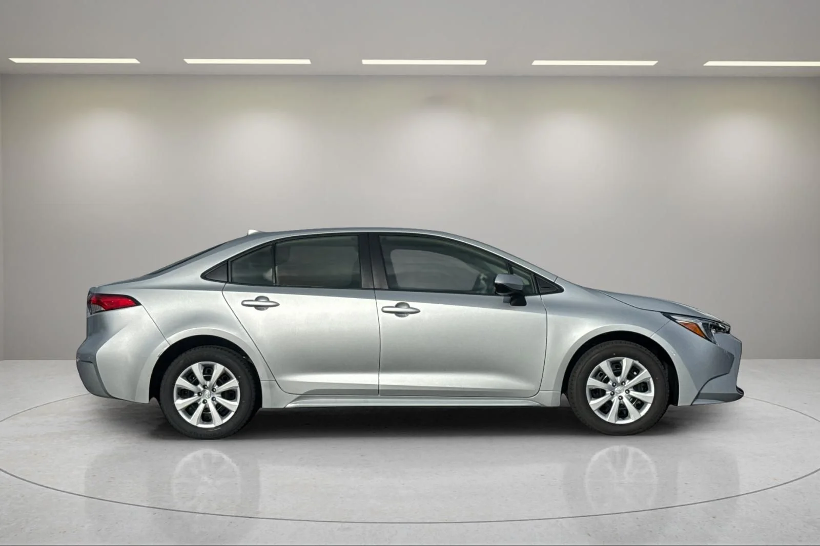 New 2026 Silver Toyota LE image 3