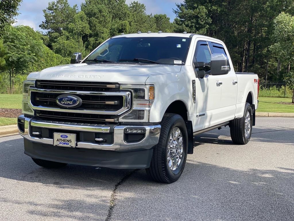 Certified Used 2022 Oxford White Ford King Ranch image 8