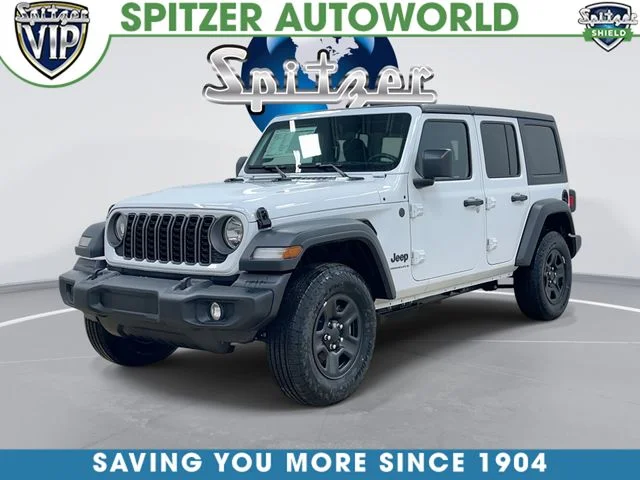 New 2026 Bright White Clearcoat Jeep Sport image 1