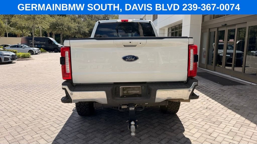 Used 2024 White Metallic Ford Lariat image 20