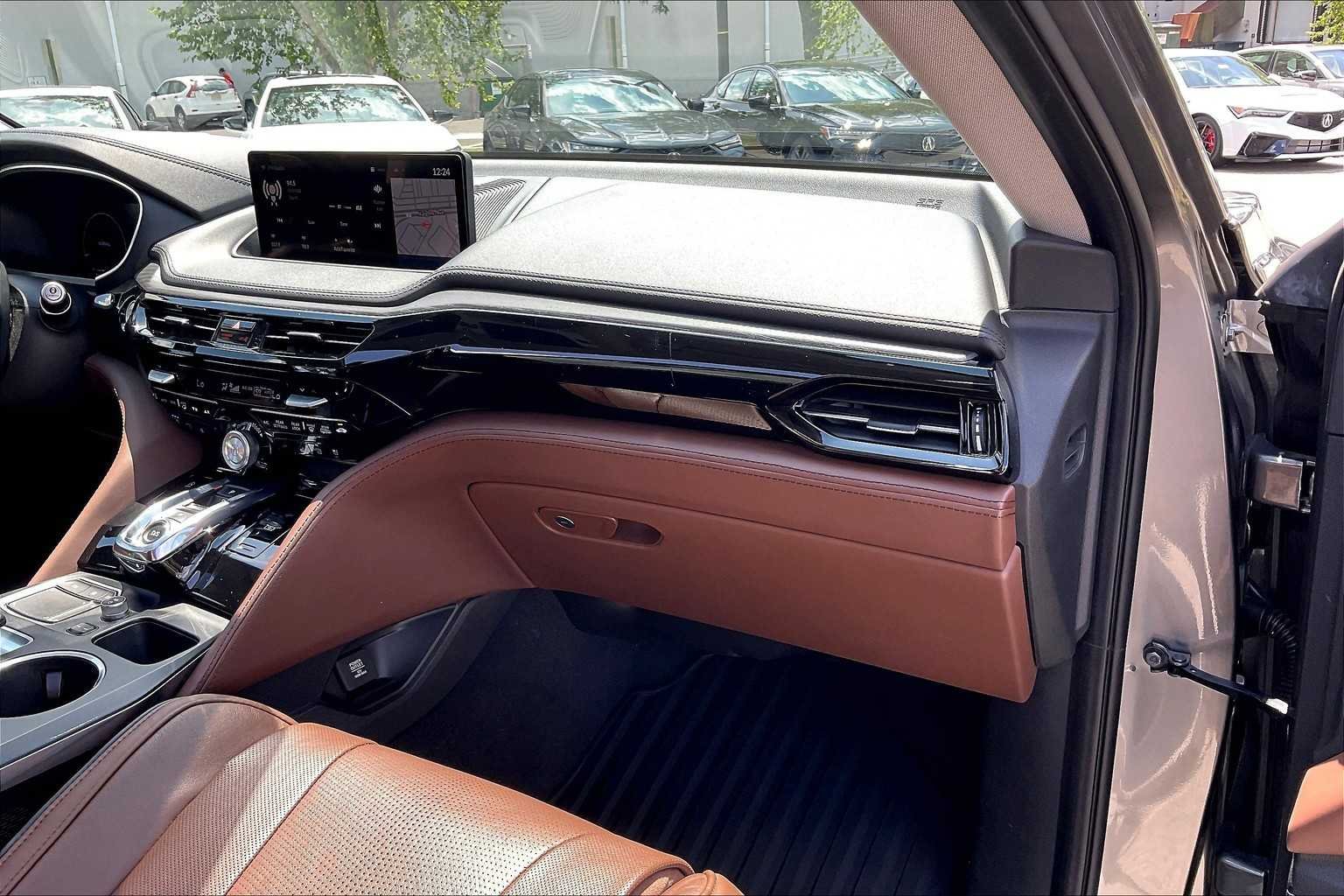 Used 2022 Liquid Carbon Metallic Acura w/Advance Package image 17