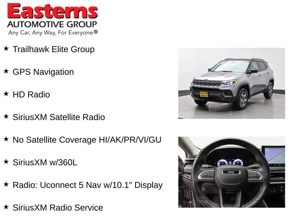 Used 2022 Silver Jeep Trailhawk image 11