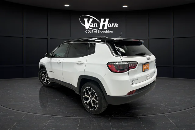 Used 2025 Bright White Clearcoat Jeep Limited image 5