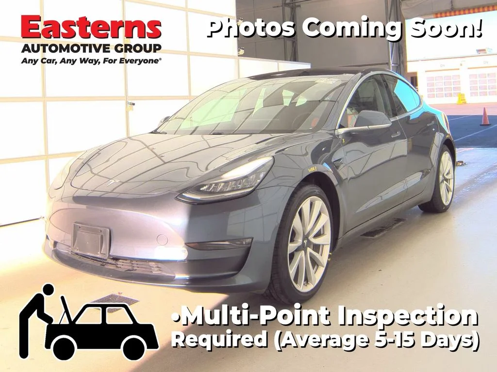 Used 2018 Gray Tesla Long Range image 1