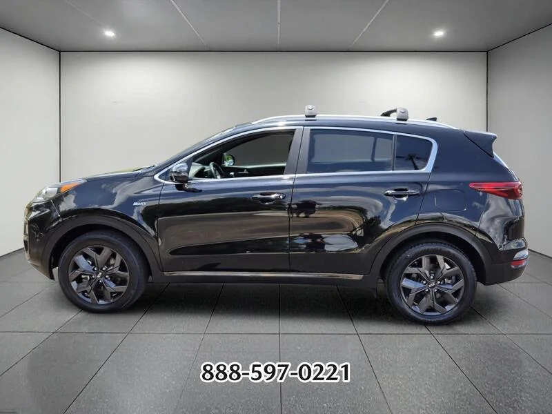 Used 2020 Black Cherry Pearl KIA S image 2
