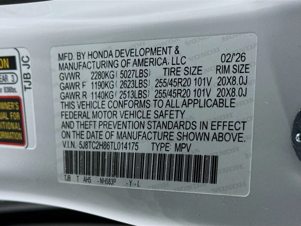 New 2026 Platinum White Pearl Acura A-Spec Advance Package image 33