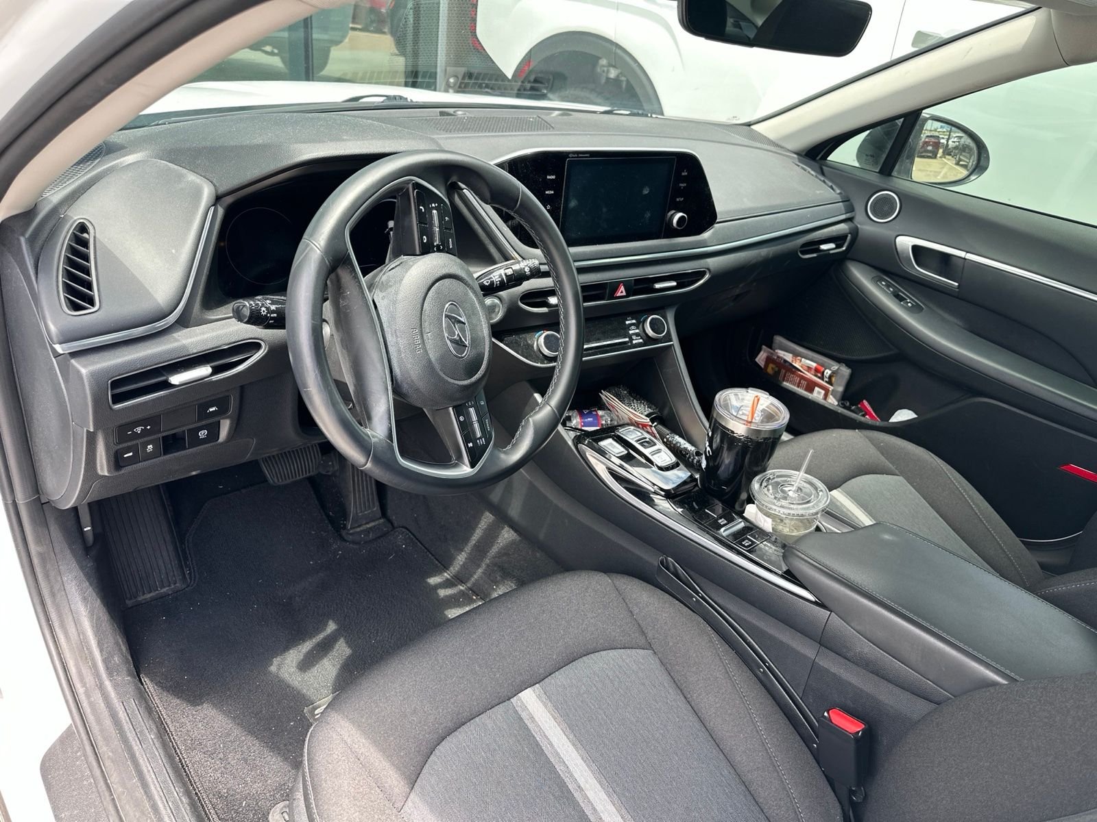 Used 2020 Quartz White Hyundai SEL image 14