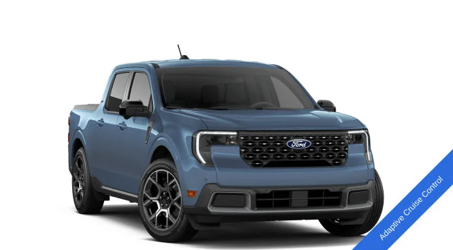 New 2026 Azure Gray Metallic Tri-Coat Ford Lariat® image 4