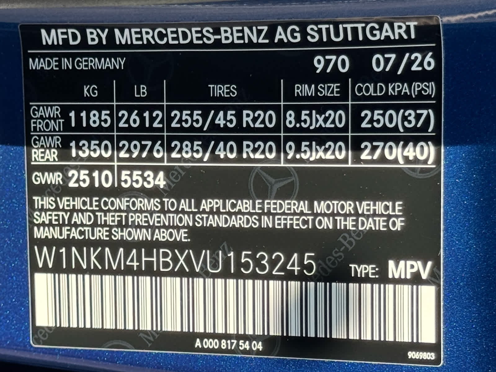 New 2027 Starling Blue Metallic Mercedes-Benz GLC 300 image 15