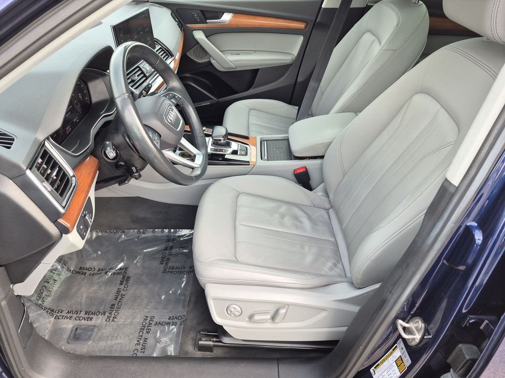 Used 2021 Blue Audi 45 Premium Plus image 10