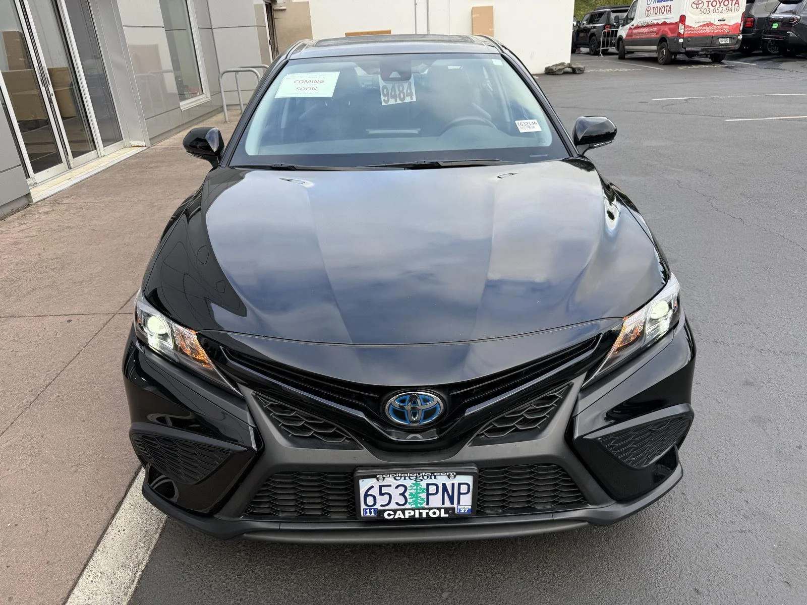 Used 2024 Midnight Black Metallic TOYOTA  image 8