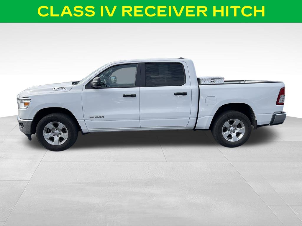 Used 2023 Bright White Clearcoat RAM Big Horn image 7